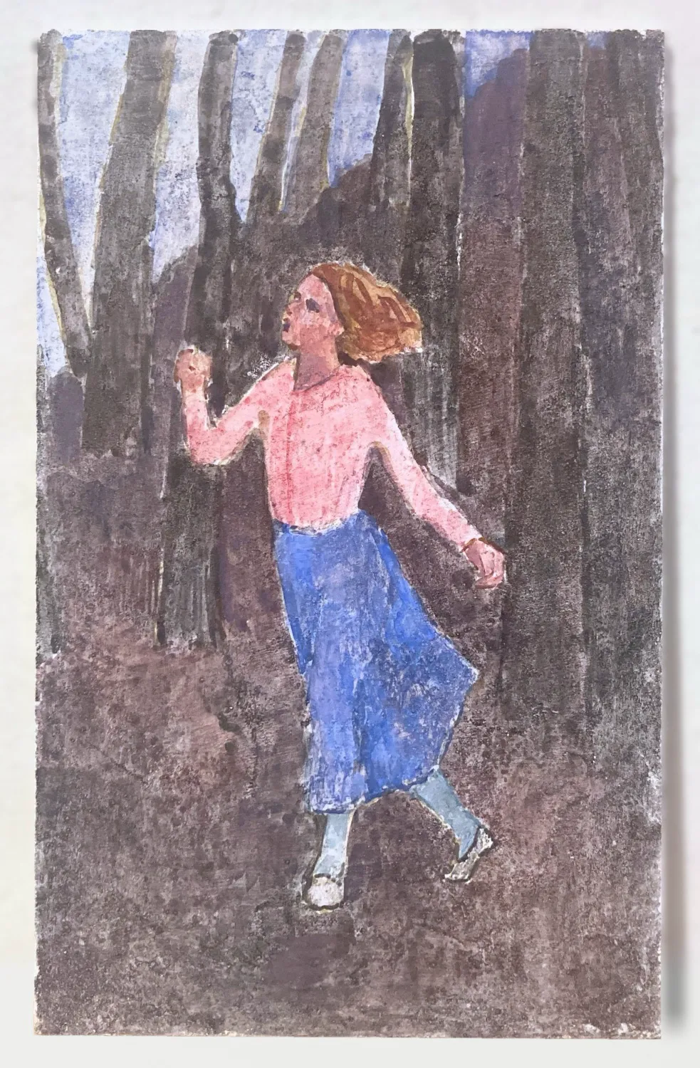 Untitled (She Ran as Fast as She Could)